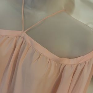Off-the-shoulder top. Blush pink. Size L.
